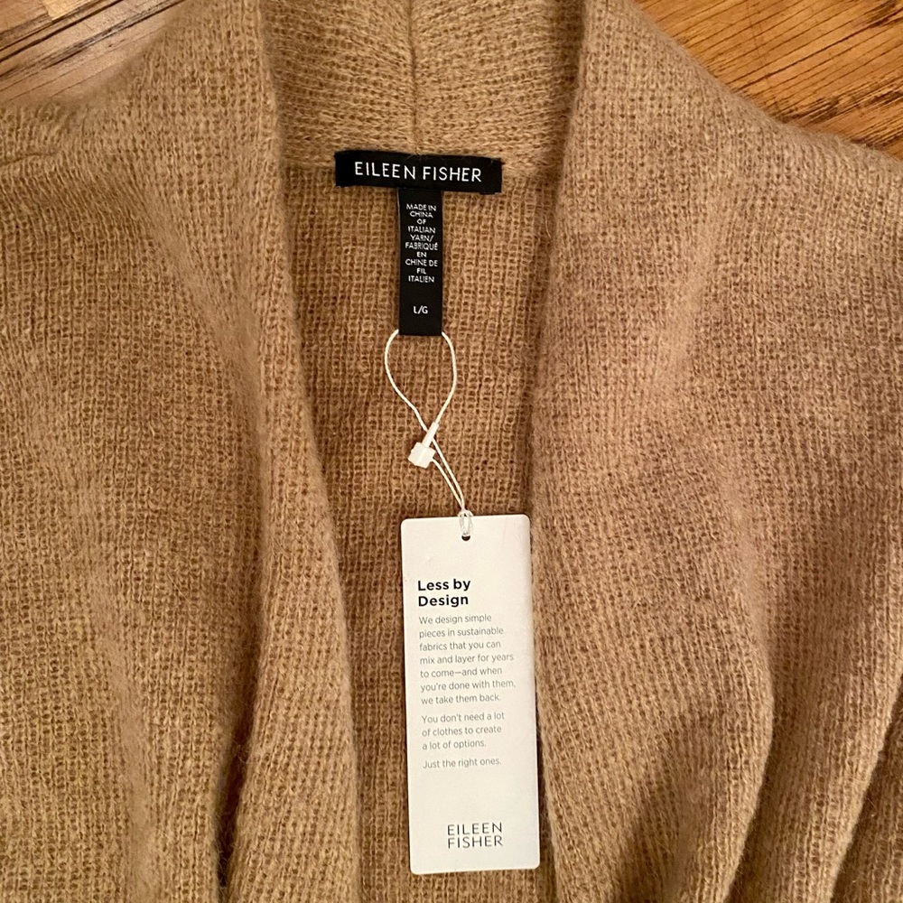 Eileen Fisher Sweaters Eileen Fisher Boxy Cardigan size large new with tags